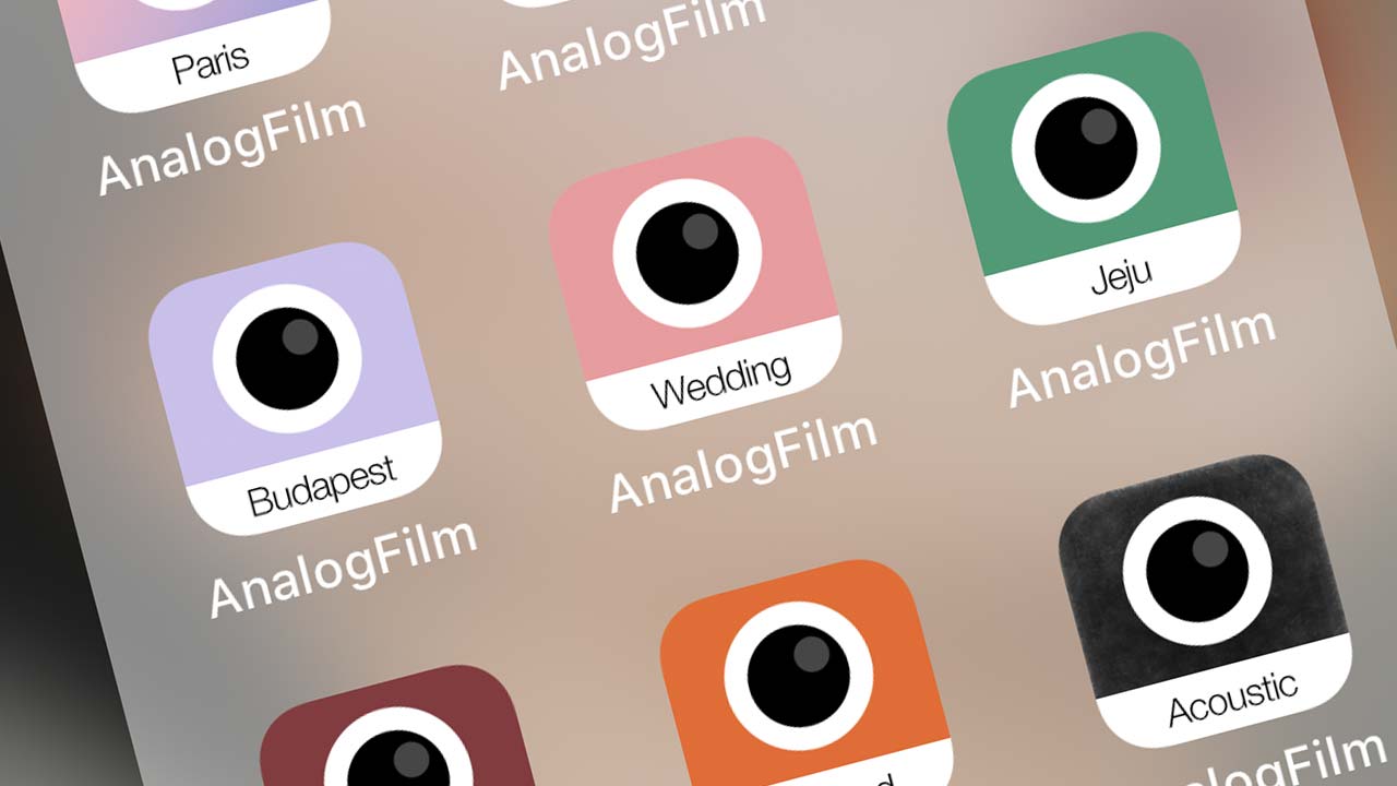 App chỉnh màu đẹp: Analog Film