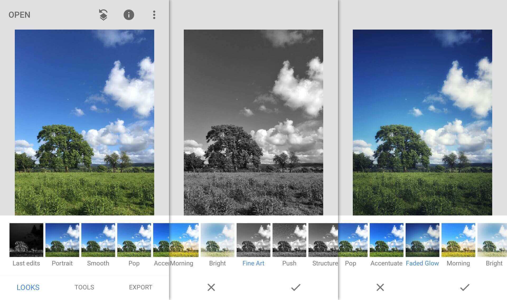 App chỉnh sửa ảnh đẹp nhất: Snapseed