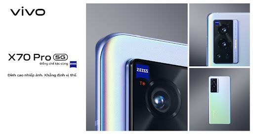 Cụm camera của điện thoại vivo X70 Pro 5G
